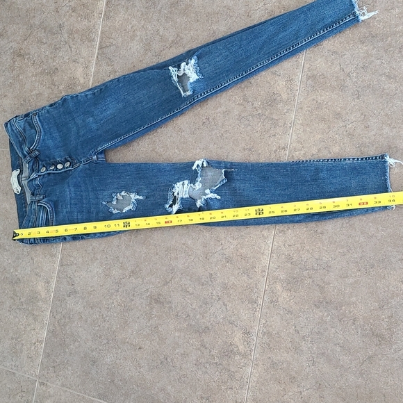 Free People Button Up Jeans - Picture 10 of 12